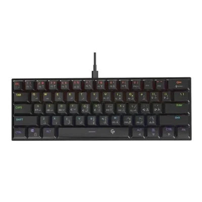 Porodo Gaming Low-Profile TKL Mechanical Keyboard - Black